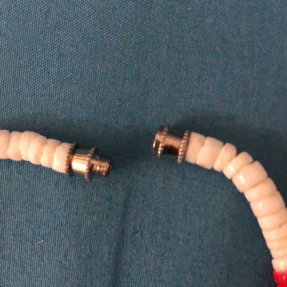 Rainbow Necklace with White beads 🥳HP🥳 - Picture 3 of 4